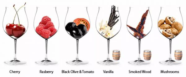 黑皮诺红酒的香气