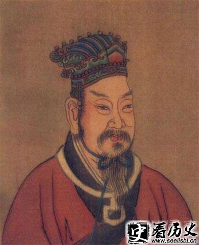 汉景帝刘启画像