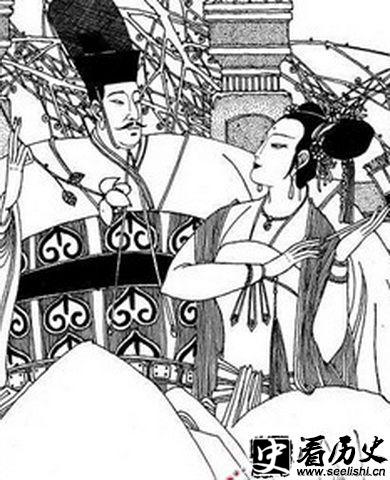 高洋与妃嫔画像