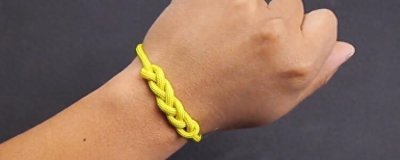 ​手链编绳款式教程图解，可做成手链，非常漂亮好看