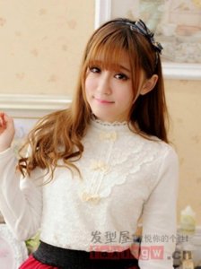 ​圆脸适合的发型图片 自然修颜美美哒