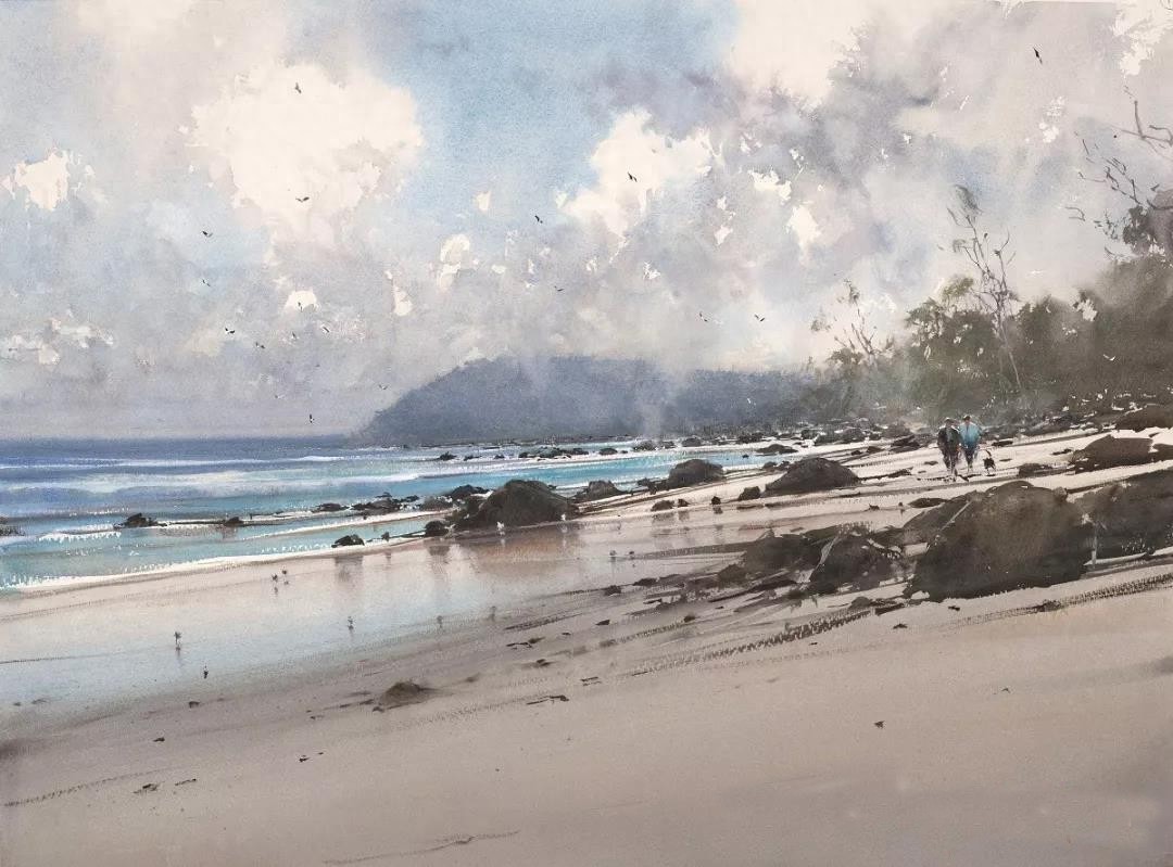 国际水彩大师—约瑟夫·祖布克维奇水彩作品