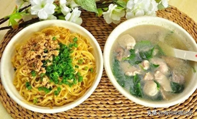 梅州客家腌面~来到梅州必吃的美食