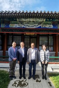 ​毛里求斯福尔肯公民联盟主席希伯伦到访