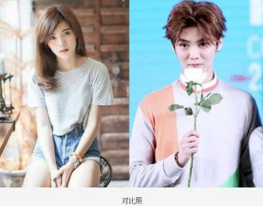 ​泰国女孩撞脸鹿晗 网友：是跨越性别的整容吗？