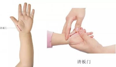 ​【每日一穴】小儿推拿手臂部常用穴位（板门）—10