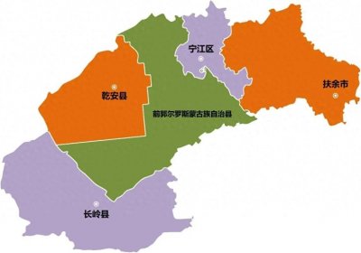 ​分享全国县级城市:(14)吉林省——长岭县