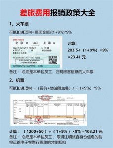 ​差旅费报销政策及报销教程大全，一文全涵盖工作省心又省力