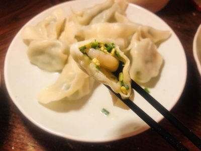 ​在家做“喜家德”三鲜虾仁水饺