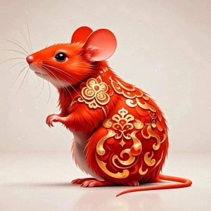 ​超漂亮超喜庆的十二生肖头像图：鸿运当头 红红火火 喜气洋洋