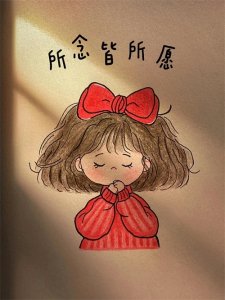 ​彩铅画，那些可爱的小女孩