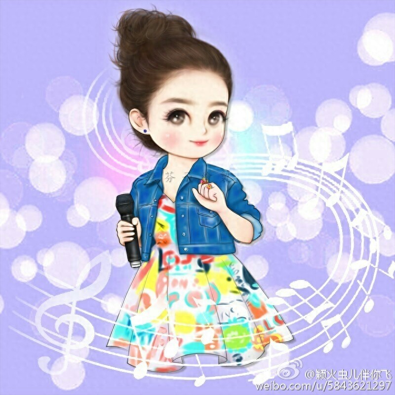 史上最全Q版 赵丽颖 图集，颖火虫们快来收图哦~