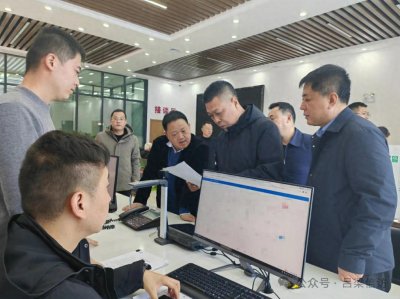 ​赵建喜一行在吕梁市信访局调研信访工作