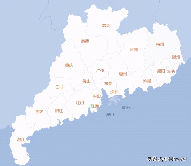 广东21个城市排名（广东21个城市名片）(1)