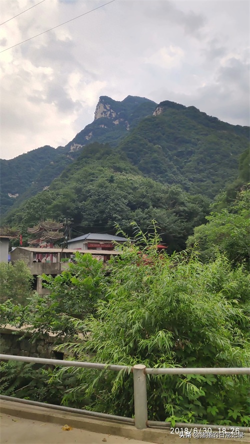 陕西西安秦岭九龙潭风景区