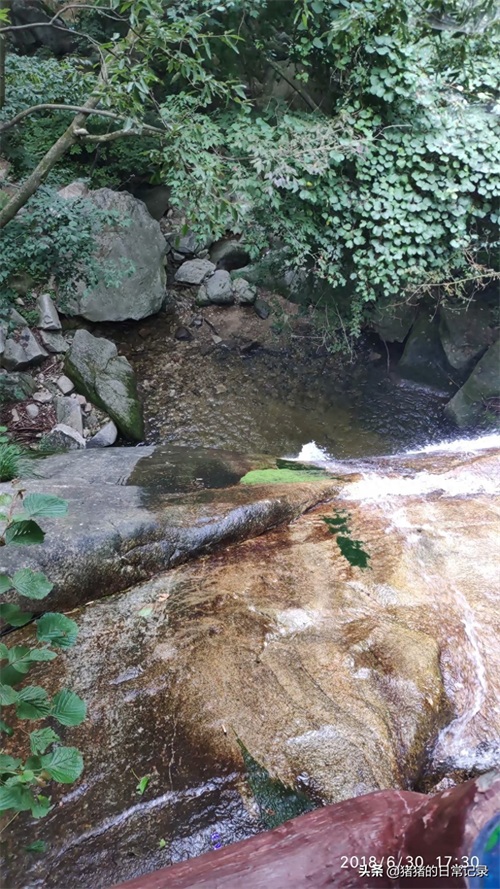 陕西西安秦岭九龙潭风景区