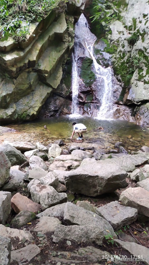 陕西西安秦岭九龙潭风景区
