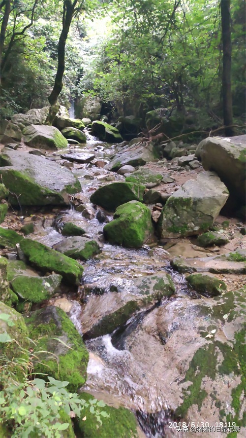 陕西西安秦岭九龙潭风景区