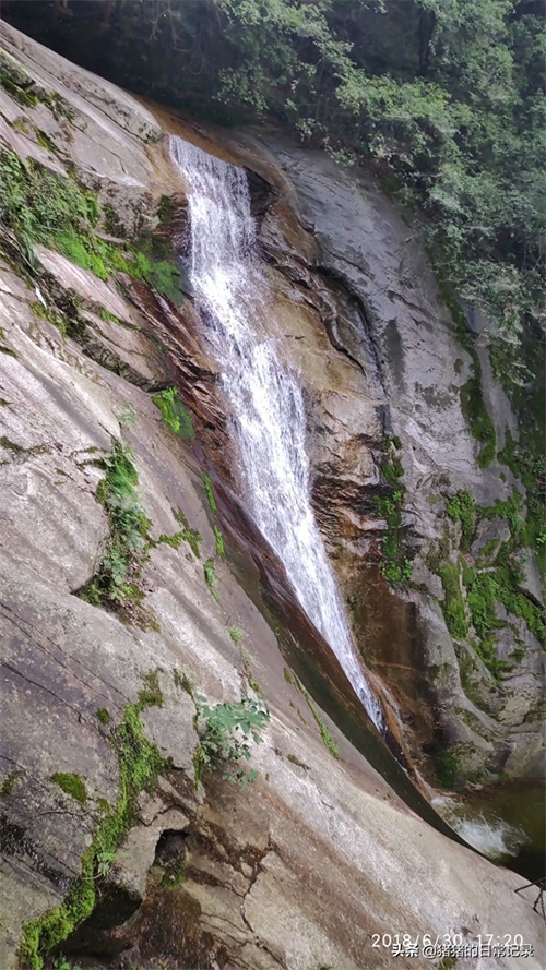陕西西安秦岭九龙潭风景区