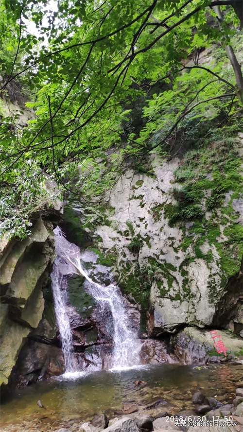 陕西西安秦岭九龙潭风景区