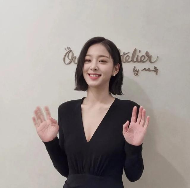 韩国短发发型女图片（韩国今年流行女短发发型）(12)