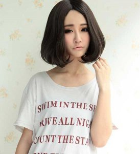 ​MM最爱！适合圆脸的中分梨花头