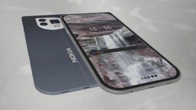 ​诺基亚最新概念机大曝光：90Hz异形屏+8100mAh大电池