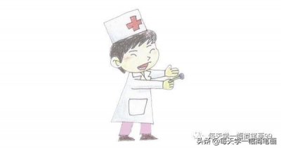 ​每天学一幅简笔画--医生简笔画画法步骤图解教程