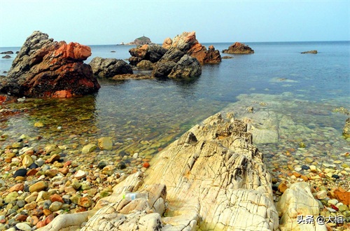 山东牟平养马岛有一处戏水纳凉的好地方