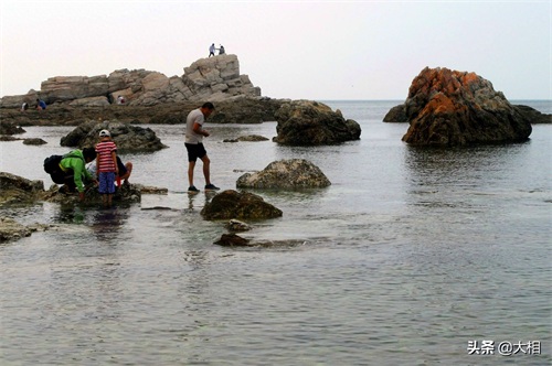 山东牟平养马岛有一处戏水纳凉的好地方