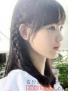 ​编发型女生中长发 精致百搭最IN