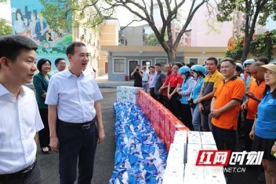 ​永州丨清凉送一线 关怀沁人心 朱洪武走访慰问一线工作人员