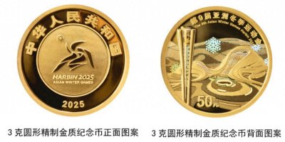 ​亚冬会金银纪念币来了，这些渠道可预订
