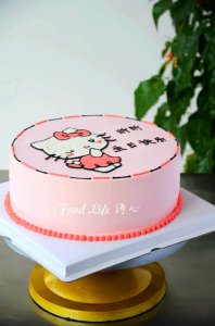 ​KT猫手绘蛋糕