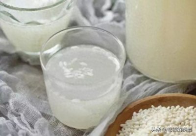 ​好喝的米酒我们自己在家就能做，做法简单，口感香醇，一次就成功