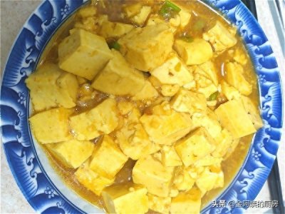 ​炒水豆腐的家常做法 超简单 冬季补充蛋白质 就多吃炒水豆腐