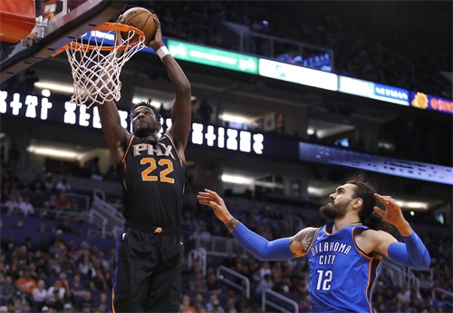 篮球——NBA：雷霆胜太阳