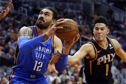 篮球——NBA：雷霆胜太阳